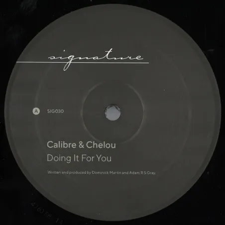 Calibre&Chelou - Doing It For You / No Man Is An Island