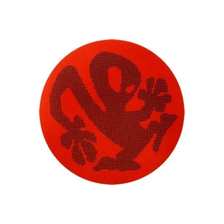 FEUTRINES PLASTIKMAN BLACK / RED DOTS X2