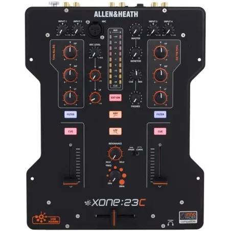 TABLE DE MIXAGE ALLEN & HEATH XONE 23C + HOUSEPACK 5 VINYLS