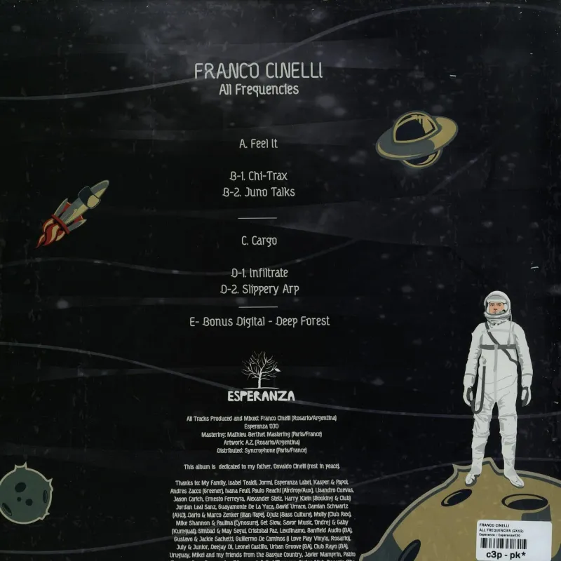 Franco Cinelli - ALL FREQUENCIES(2X12)