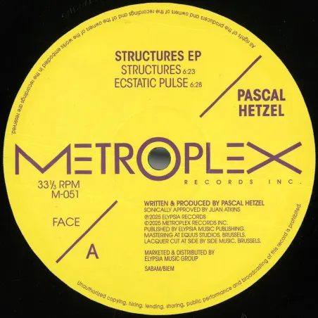 Pascal Hetzel - Structures EP