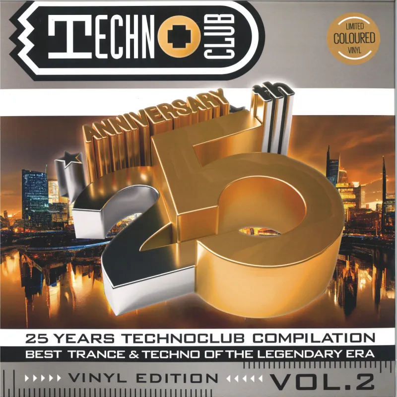 Various - 25 Years Techno Club Compilation Vinyl Edit.Vol 2 LP 2x12"