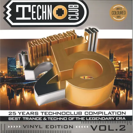 Various - 25 Years Techno Club Compilation Vinyl Edit.Vol 2 LP 2x12"