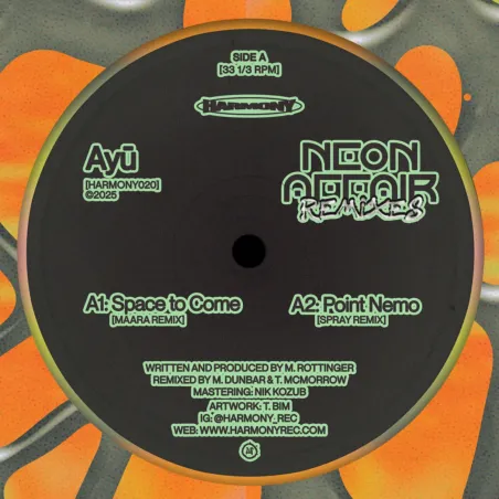 Ayu,jeku,spray,alfred Czital,maara - NEON AFFAIR REMIXES