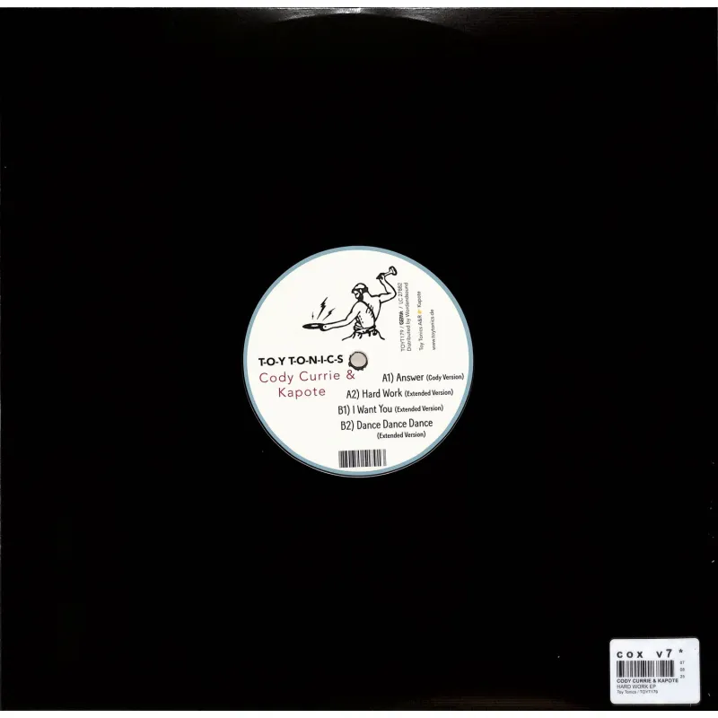 Cody Currie & Kapote - HARD WORK EP