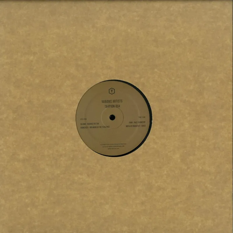 Shlomo, Francois X, PVNV, Birth Of Frequency - VARIOUS ARTISTS EP(2017 REPRESS)