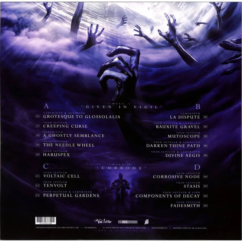 Void Settler - GIVEN IN VIGIL(PURPLE & WHITE 2LP)