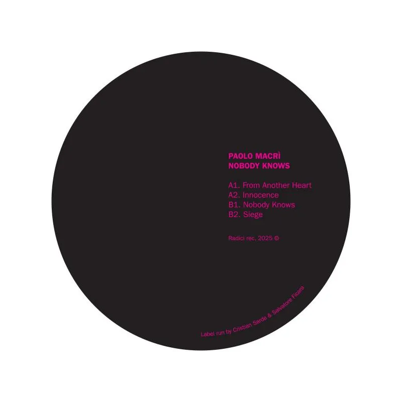 Paolo Macrì - Nobody Knows