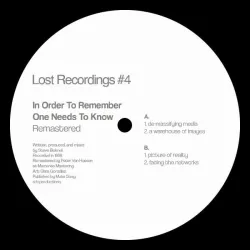 Steve Bicknell - Lost recordings  4 [In Order To Remember One Needs To Know - Remastered]