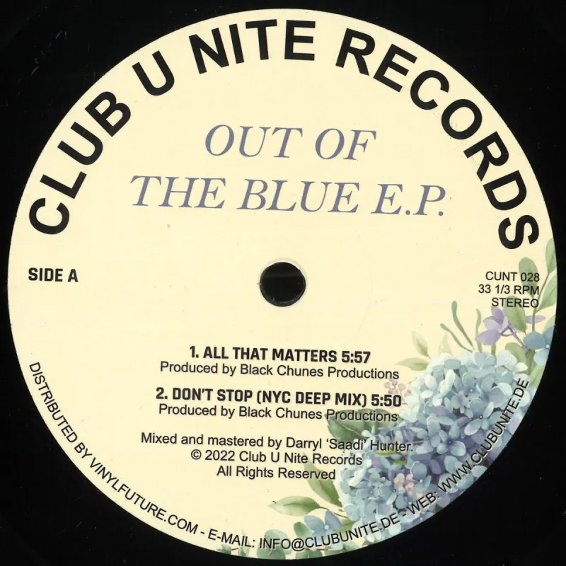 Black Chunes Productions/Manhattan Project - Out Of The Blue E.P.