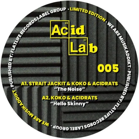 inconnu - AcidLab 005 [silver colored vinyl / 200 copies LTD]