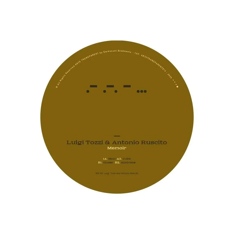 Luigi Tozzi - Memoir [silver colored vinyl]