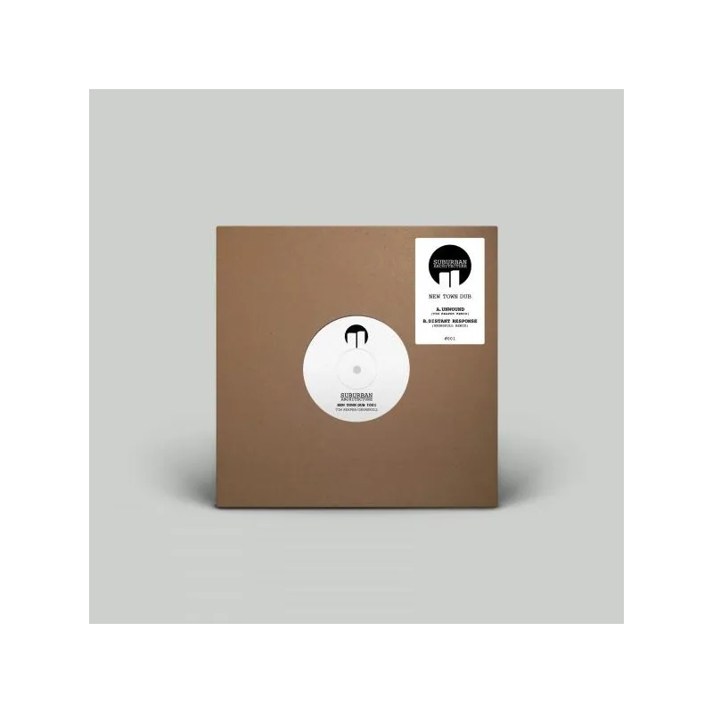 Tim Reaper - New Town Dub 001 [hand-stamped label / stickered sleeve]