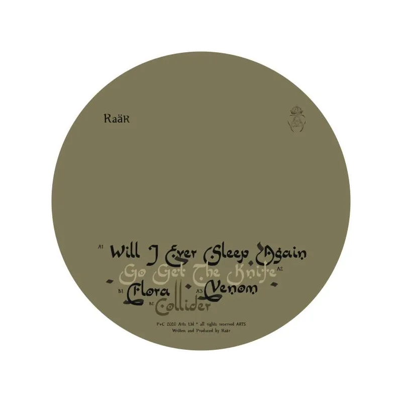 Raär - Will I Ever Sleep Again [stickered sleeve]