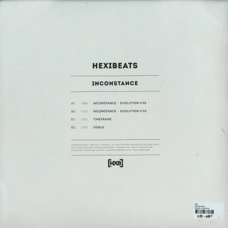 HXB - INCONSTANCE