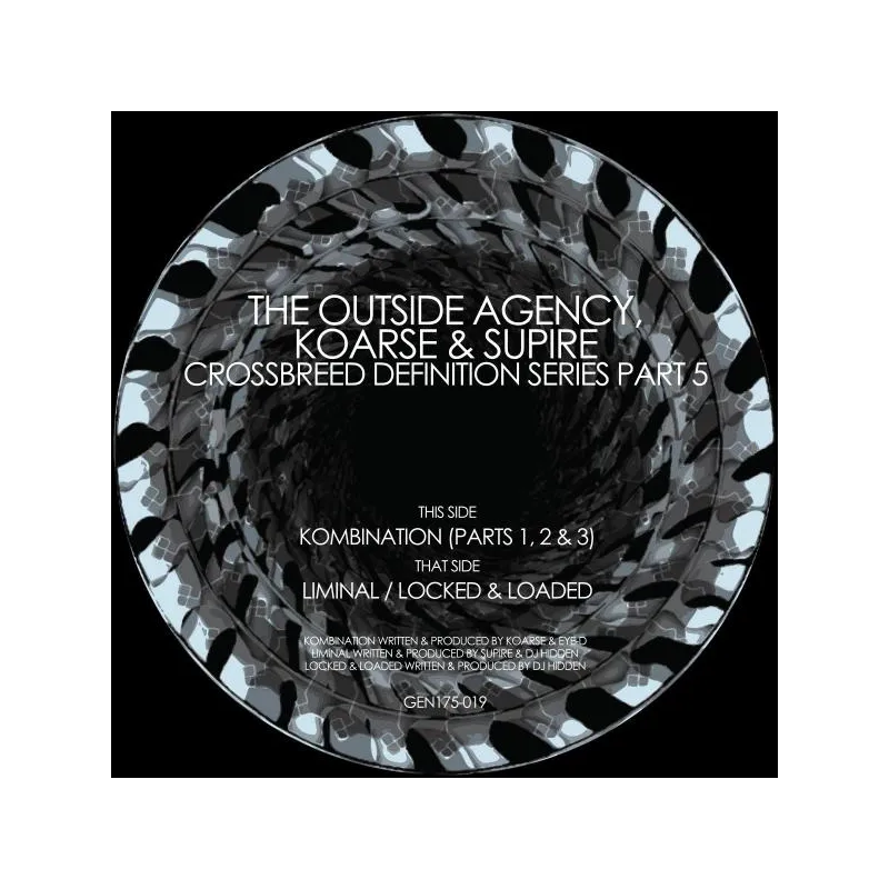 inconnu - The Crossbreed Definition Series Part 5 [transparant red vinyl / DL codes]
