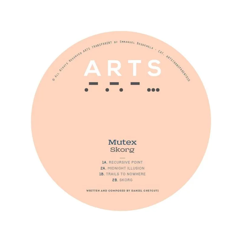 Mutex - Skorg EP [pink & black mixed vinyl]