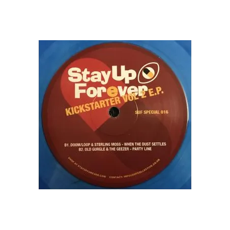 inconnu - Kickstarter Vol 2 E.P. [blue vinyl]