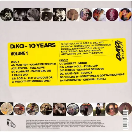 Various Artist - D.KO 10YEARS VOL.1(2LP)