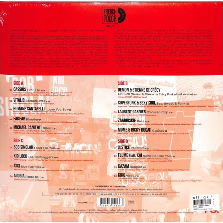 Various Artists - FRENCH TOUCH 03 BY FG(2LP)