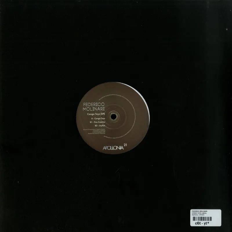 Federico Molinari - CONGO TOYS
(180G)