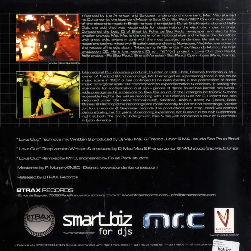 DJ Mau Mau - LOV.E CLUB EP