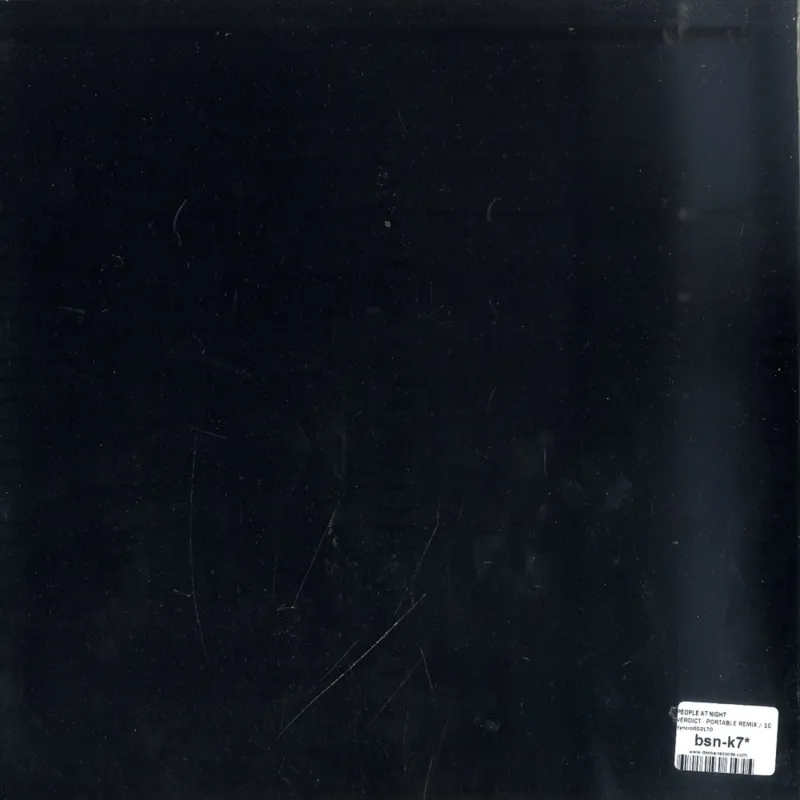 People At Night - VERDICT - PORTABLE REMIX / 10 INCH