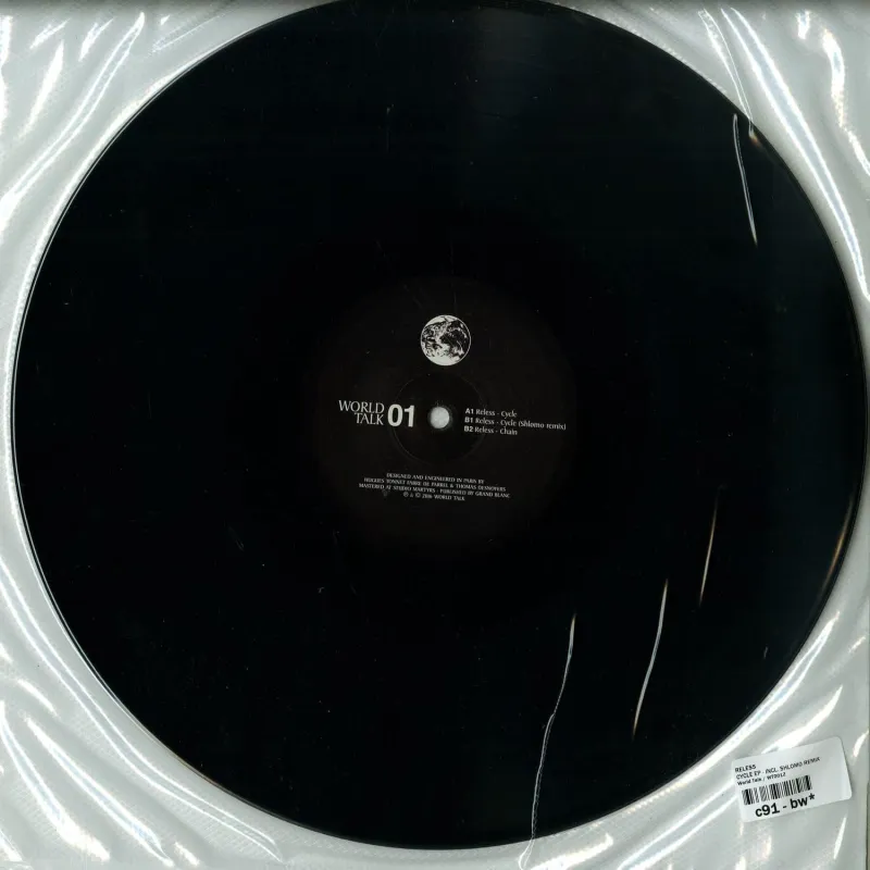 Reless - CYCLE EP - INCL. SHLOMO REMIX
