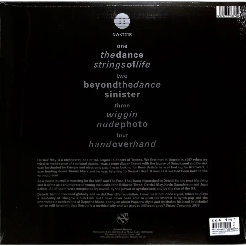 Rhythim Is Rhythim / Derrick May / Mayday - INNOVATOR SOUNDTRACK FOR THE TENTH PLANET(2LP)