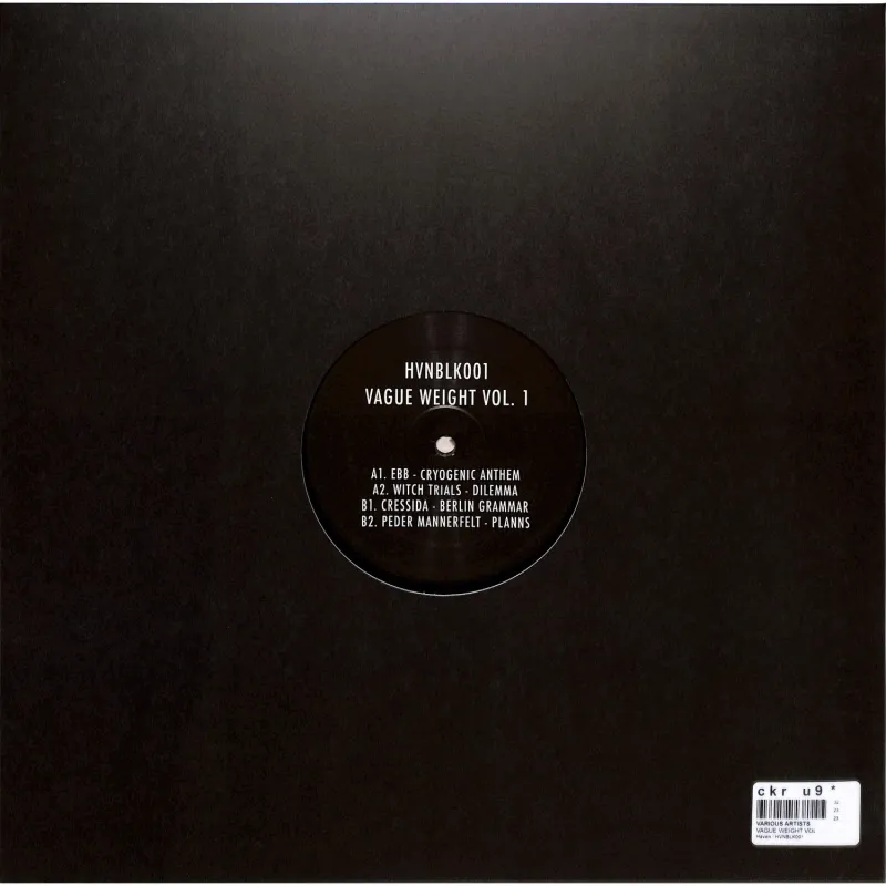 Various Artists - VAGUE WEIGHT VOL. 1