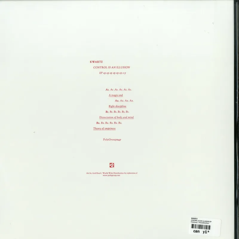 Kwartz - CONTROL IS AN ILLUSION EP