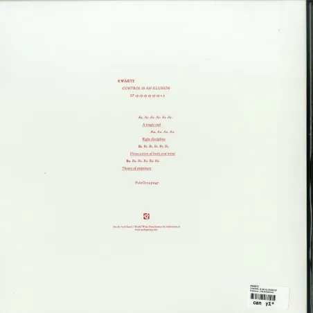 Kwartz - CONTROL IS AN ILLUSION EP