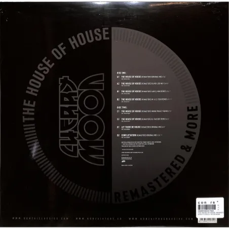 Cherrymoon Trax - THE HOUSE OF HOUSE(REMASTERED & MORE) (2LP, ULTRA CLEAR VINYL EDITION)
