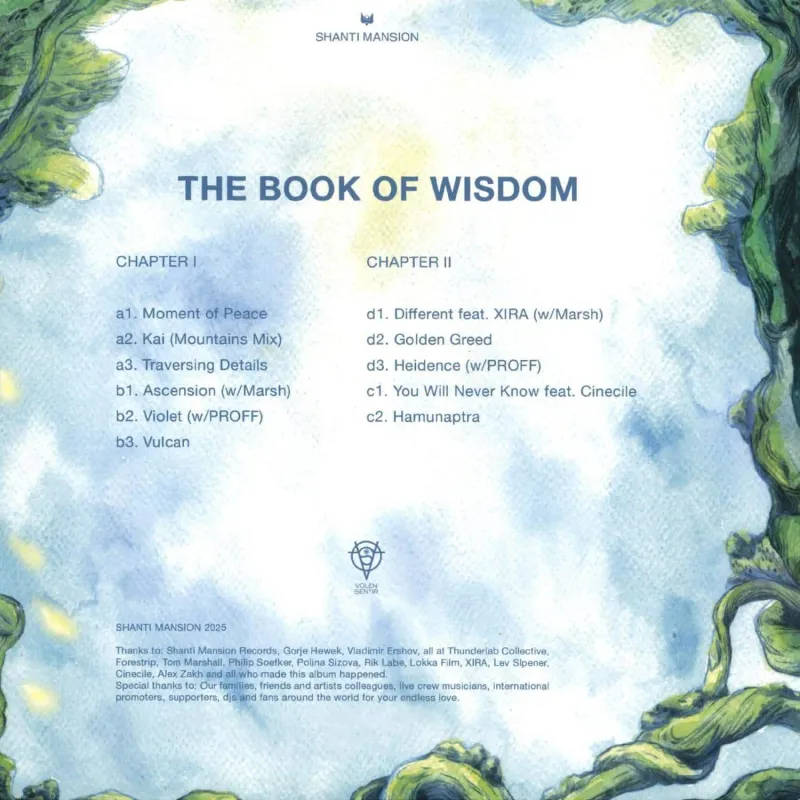 Volen Sentir - THE BOOK OF WISDOM(2LP)