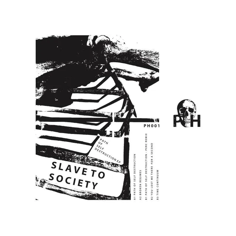 Slave To Society - Path Of Self Destruction EP [stickered sleeve]