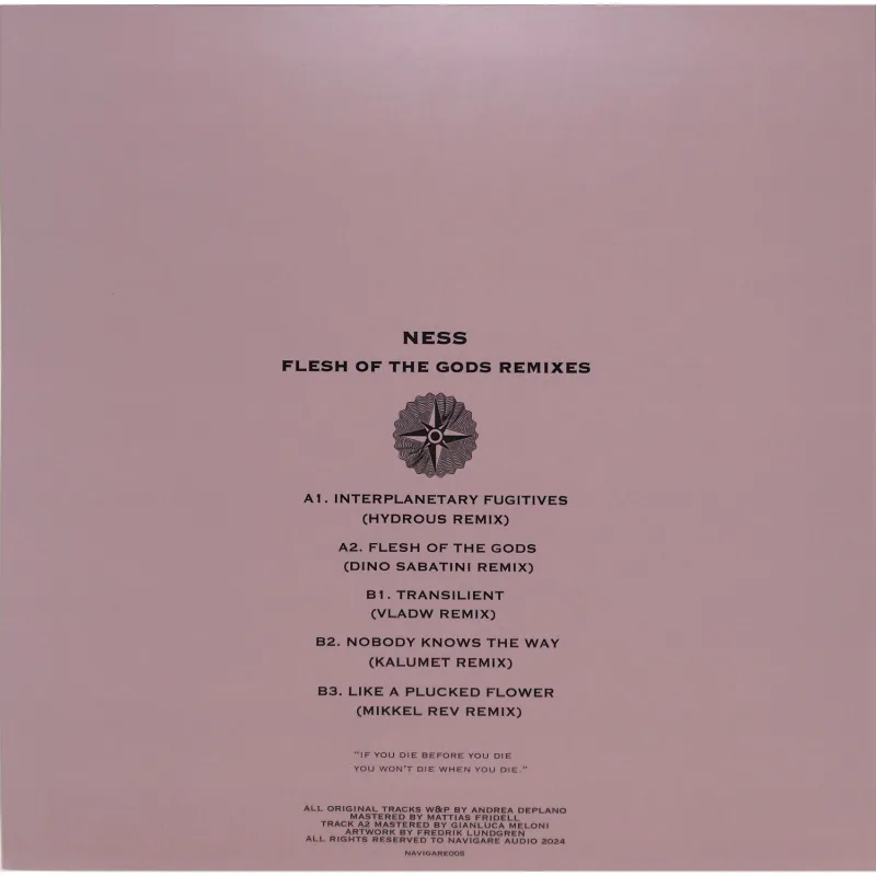 Ness - FLESH OF THE GODS REMIXES(GOLD 180G VINYL)