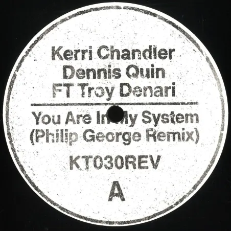 Kerri Chandler & Dennis Quin Featuring Troy Denari - You Are In My System (Philip George Remix)