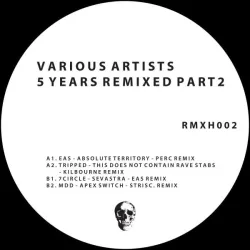 inconnu - 5 Years Remixed Pt. 2 [printed sleeve / clear vinyl]