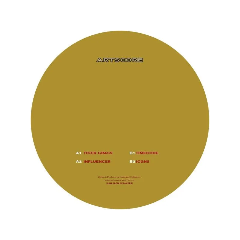 Emmanuel - Tiger Grass [stickered sleeve / discount record]