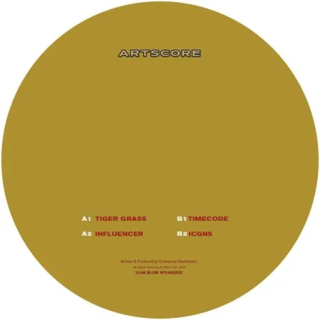 Emmanuel - Tiger Grass [stickered sleeve / discount record]