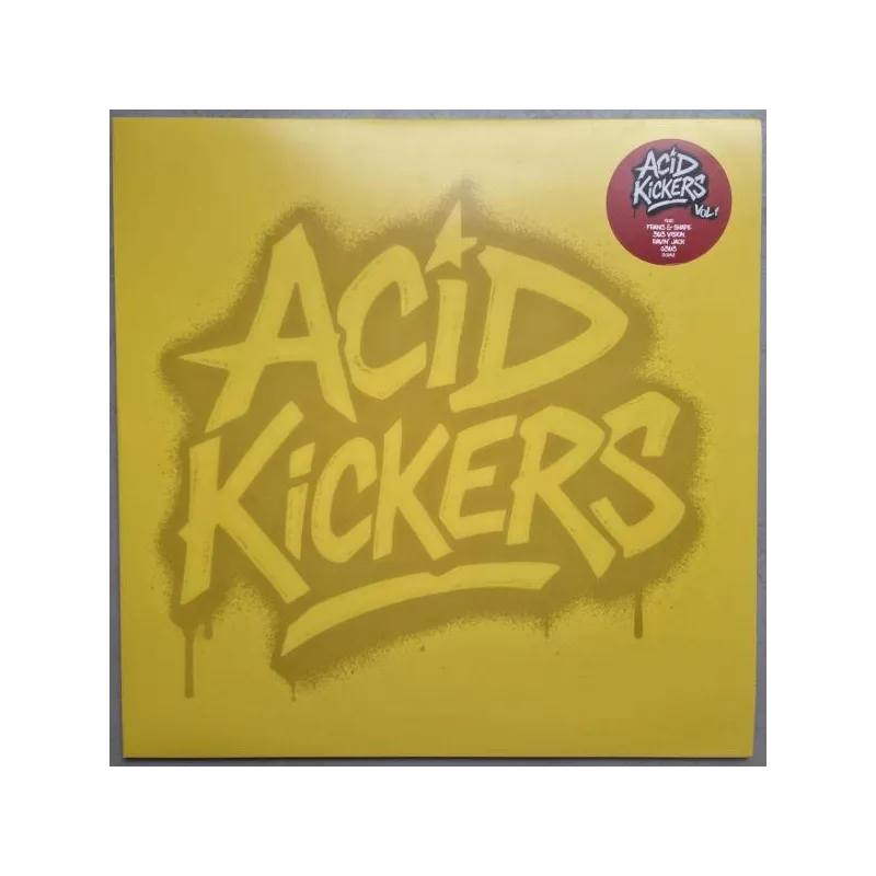 inconnu - Acid Kickers vol. 1 [red vinyl / limited printed sleeve edition]