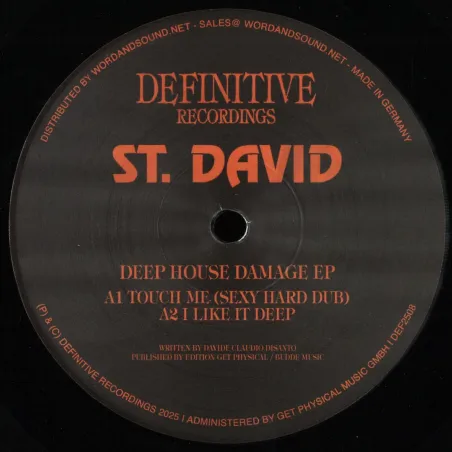 St. David - Deep House Damage EP