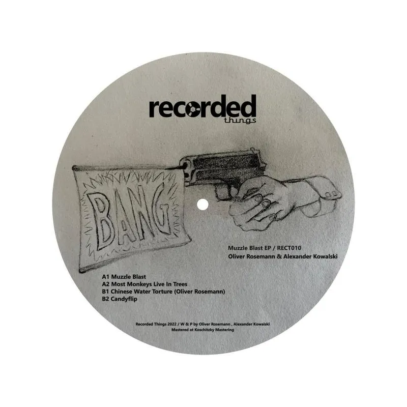 Oliver Rosemann - Muzzle Blast EP [discount record]