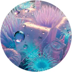 Fabrizio Lapiana - 1002B [crystal clear & solid purple vinyl]