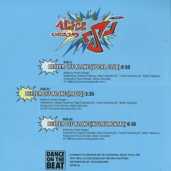 ALICE DEEJAY - BETTER OFF ALONE