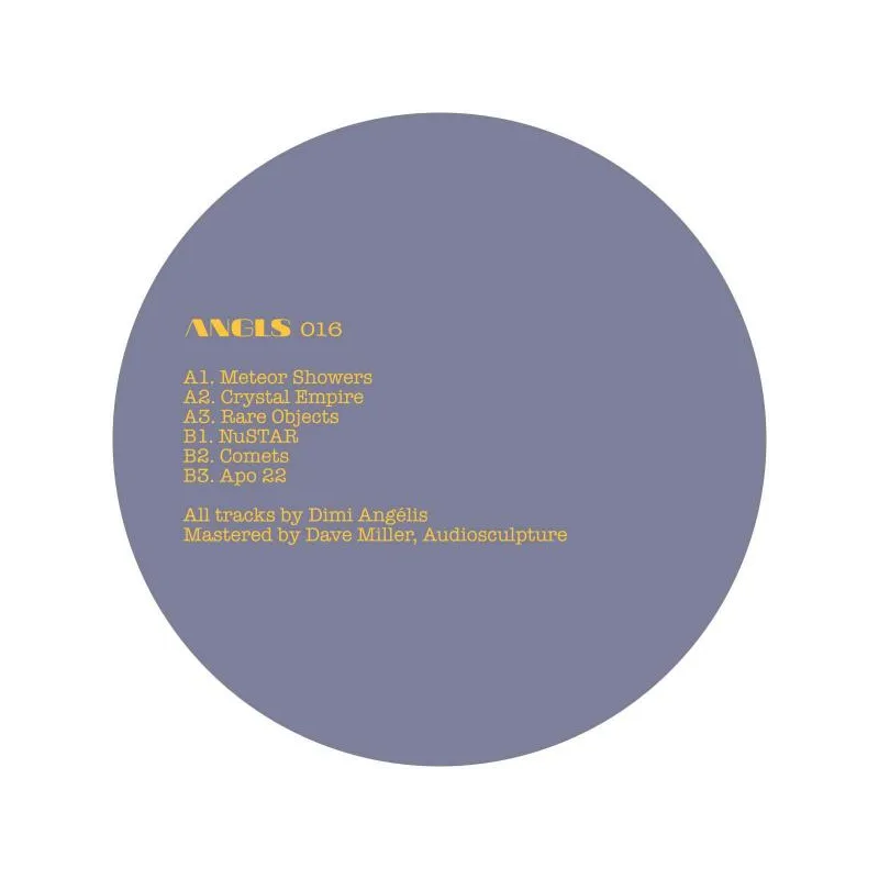 Dimi Angélis - ANGLS 016 [incl. insert]