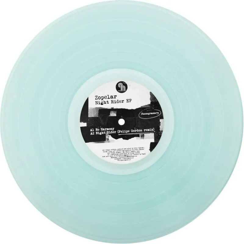 Zopelar - Night Rider EP (Incl.Felipe Gordon Remix) LP