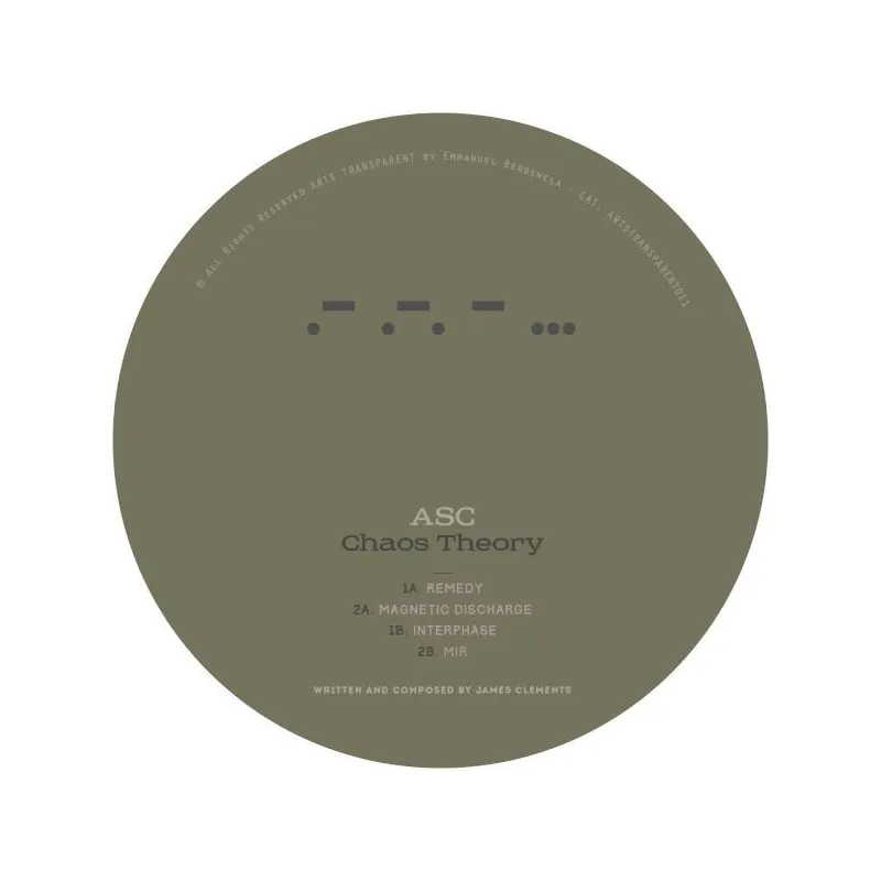 ASC - Chaos Theory [discounted vinyl / crystal clear + transparent green mixed vinyl]