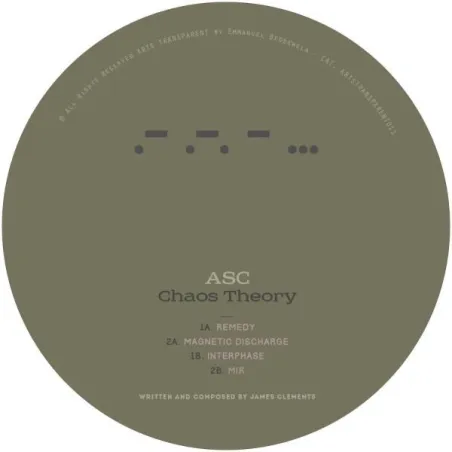 ASC - Chaos Theory [discounted vinyl / crystal clear + transparent green mixed vinyl]