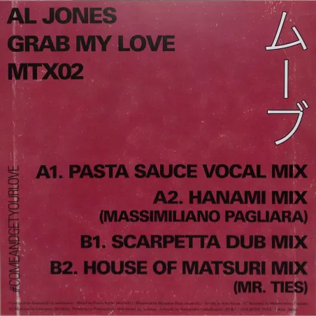 Al Jones - GRAB MY LOVE